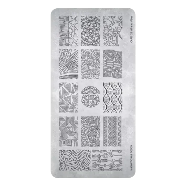 Stamping Plate 22 African Vibes 118625