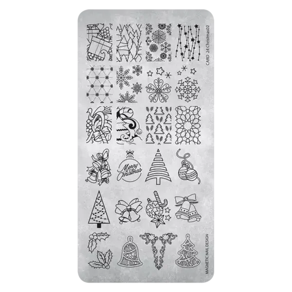 Stamping Plate 24 Christmas 2 118629
