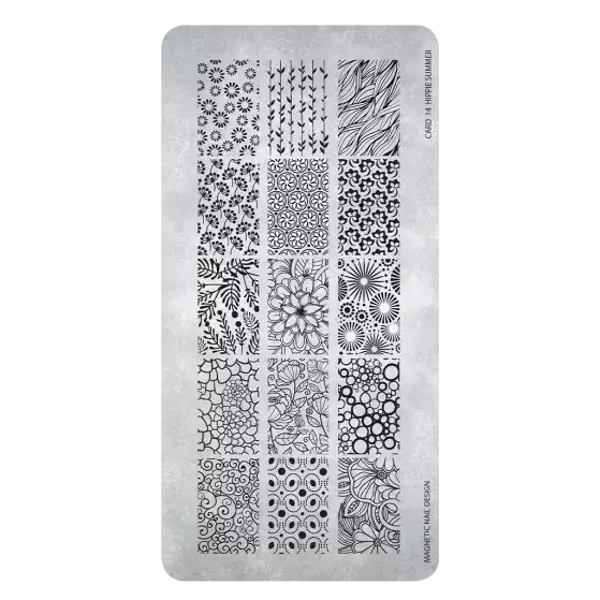 Stamping Plate 14 Hippie Summer 118617