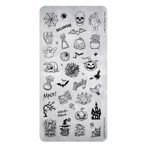 Stamping Plate 41 Trick or Treat 118644