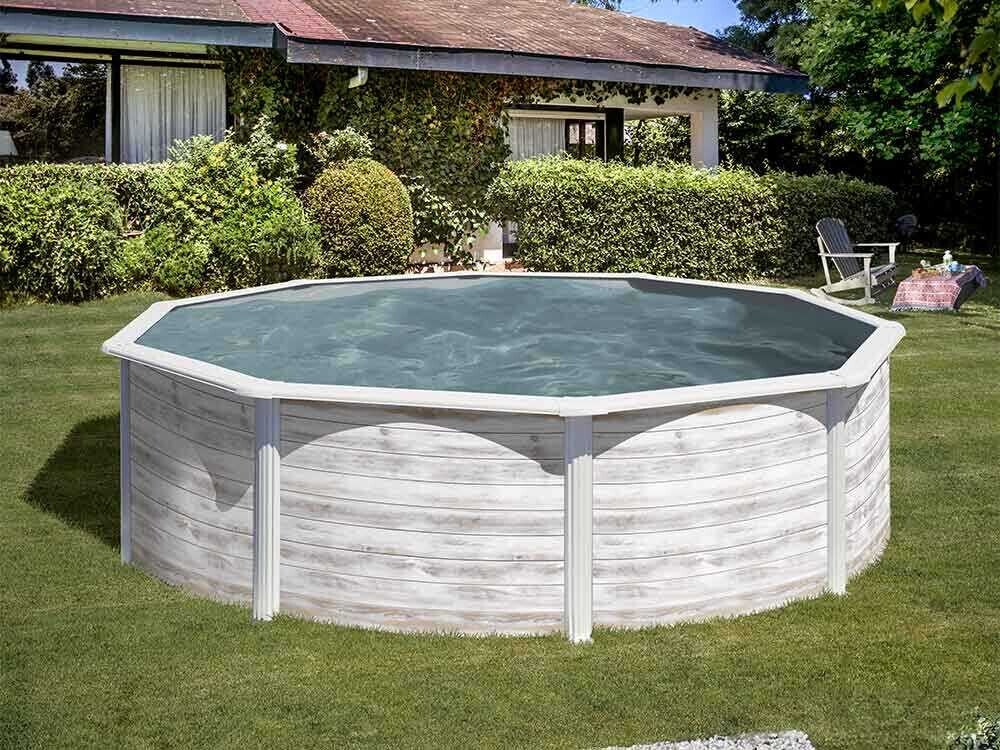 Gre Finlandia Redonda Ø300 x 120 cm - Piscina desmontable de acero