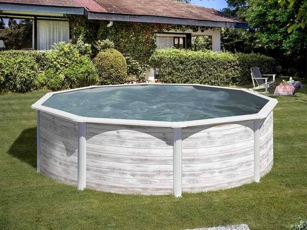 Gre Finlandia Redonda Ø300 x 120 cm - Piscina desmontable de acero