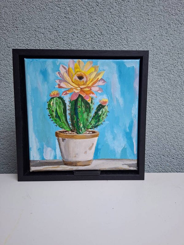 cactus 1 gele bloem