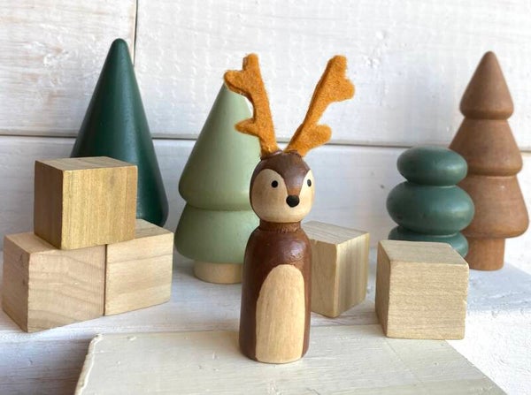 Peg Doll Deer
