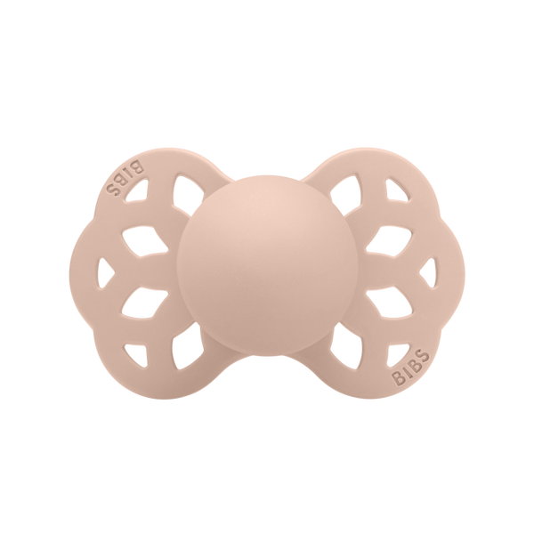 BIBS speen Infinity (Anatomisch) Blush Siliconen Maat 2