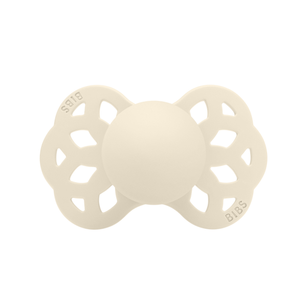 BIBS speen Infinity (Anatomisch) Ivory Siliconen Maat 1