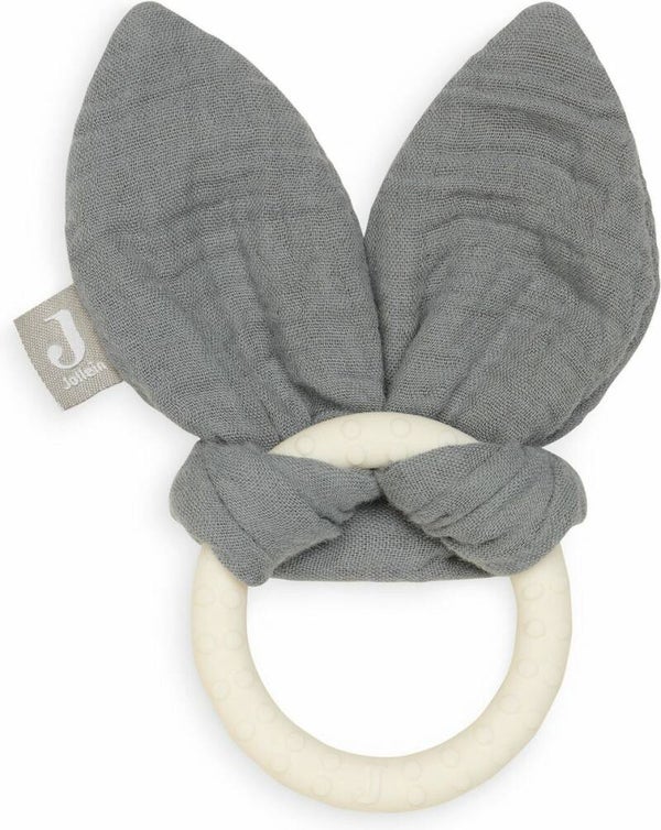 Jollein Bijtring Bunny Ears - Storm Grey MEGA ZOMER SALE!