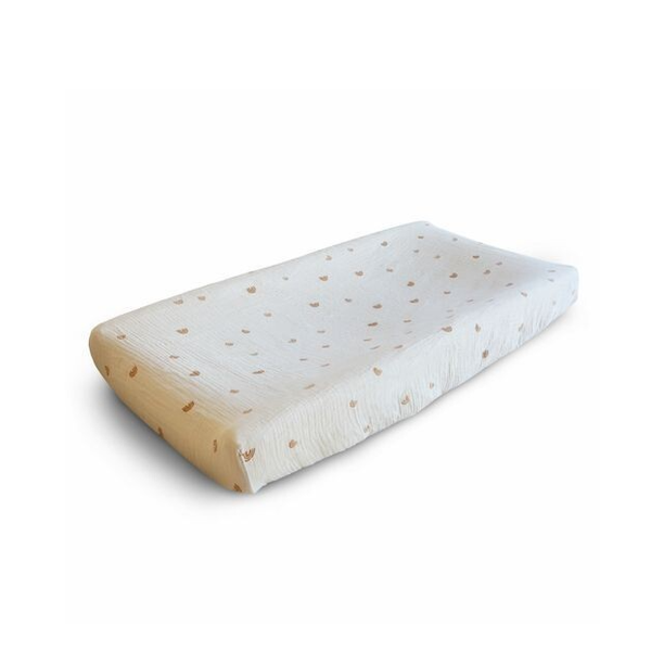Mushie Changing Pad Cover Rainbow  ZOMERSALE!