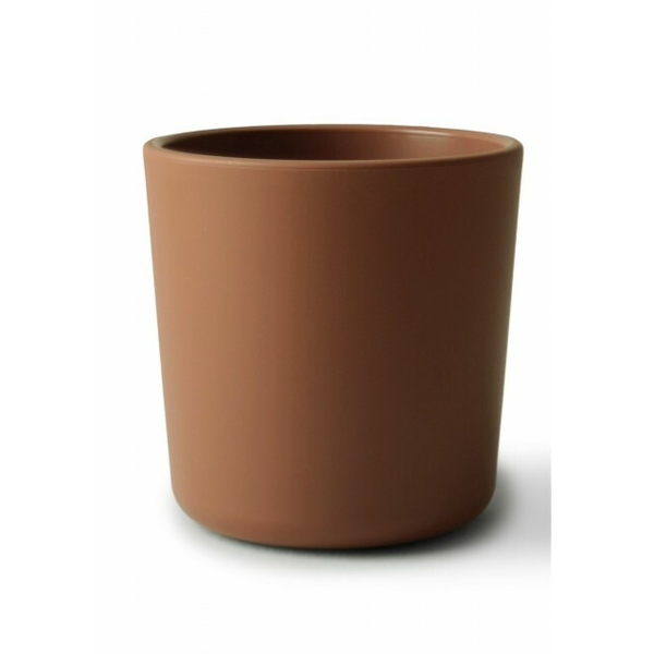 Mushie kinderbekers - 2 stuks Caramel - ZOMERSALE!