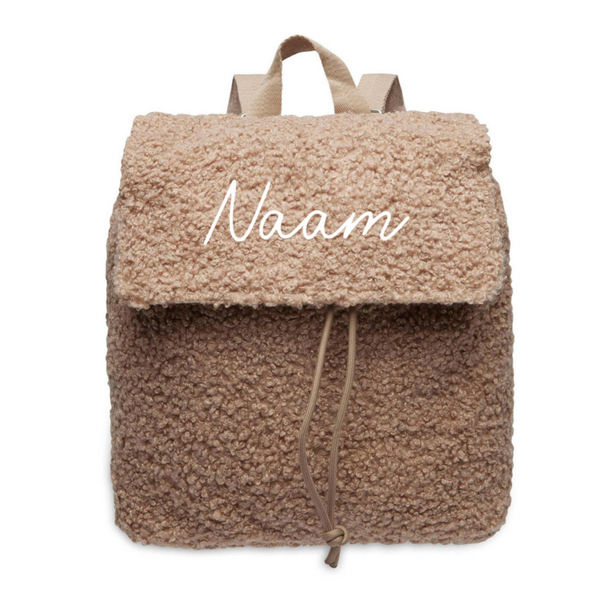 Jollein Rugtasje Boucle - Biscuit