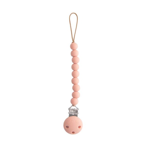 Mushie Speenkoord siliconen POWDER PINK (PEACH)
