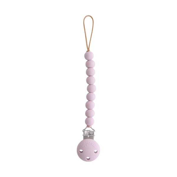 Mushie Speenkoord siliconen SOFT LILAC