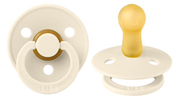 BIBS speen Ivory White 6-18 maanden Maat 2