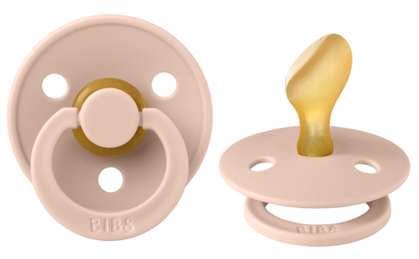 BIBS speen (anatomisch) Blush 6-18 maanden Maat 2