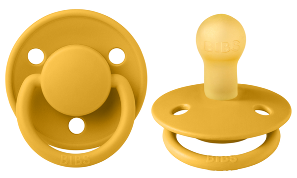 BIBS speen De Lux (natuurrubber) Honey Bee 0-6 maanden Maat 1 ZOMERSALE!