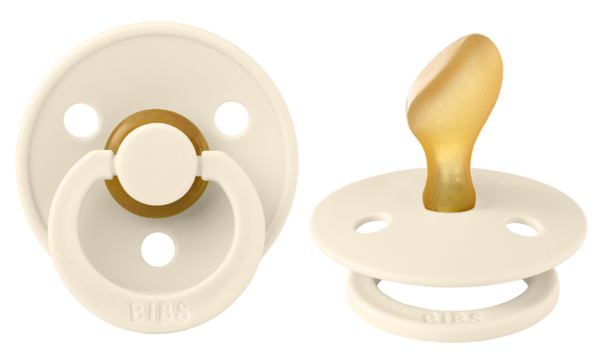 BIBS speen (anatomisch) Ivory White 6-18 maanden Maat 2