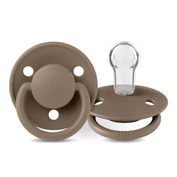 BIBS speen De Lux (siliconen) Dark Oak