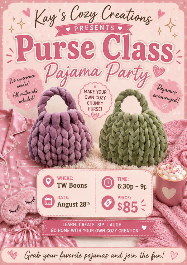 🎀Purse Class🎀 August 28th