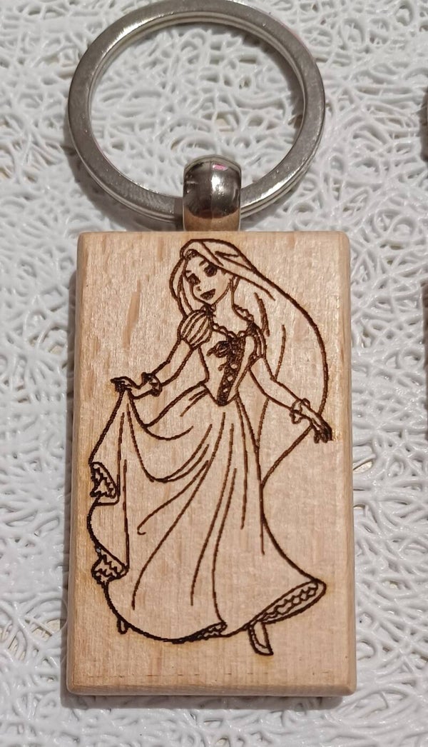 Porte clés en bois