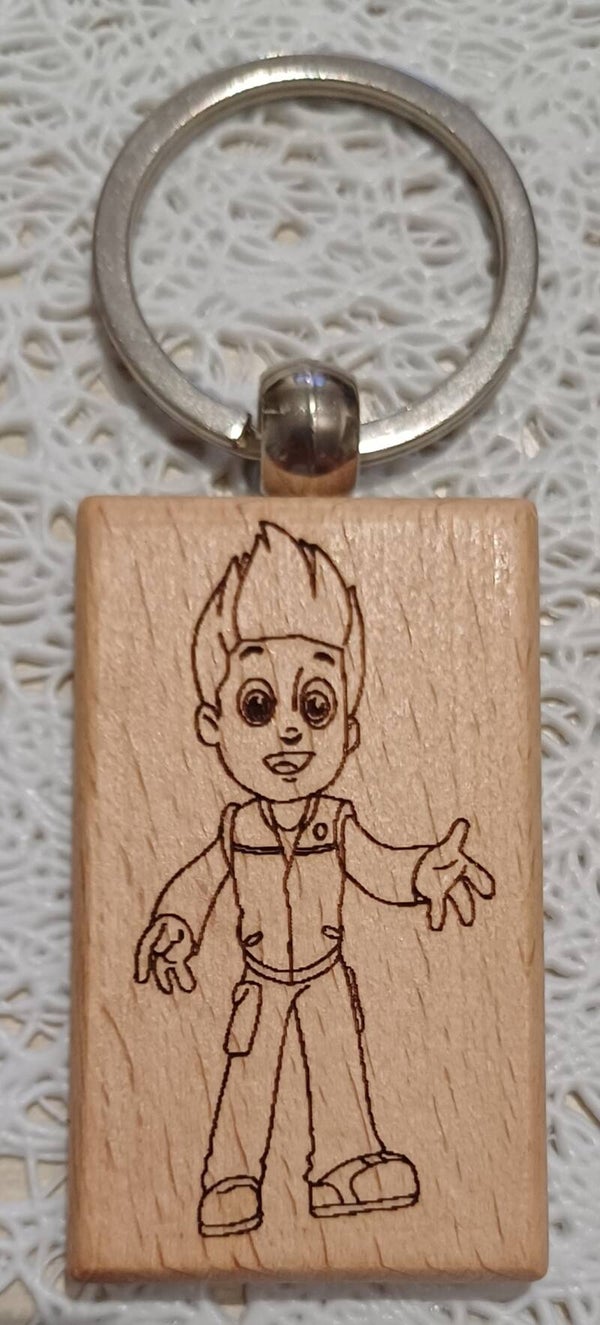 Porte clés en bois