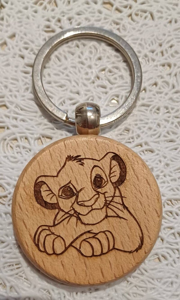 Porte clés en bois