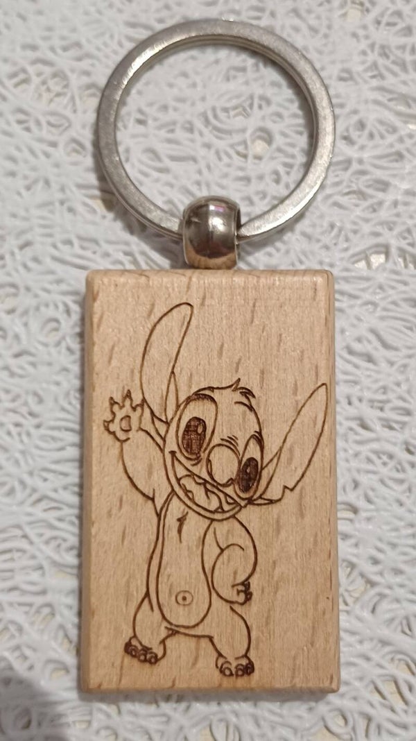 Porte clés en bois