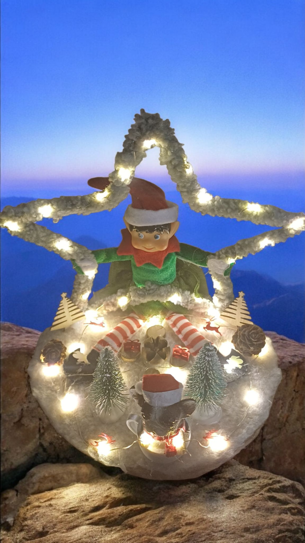 Décoration lutin lumineux