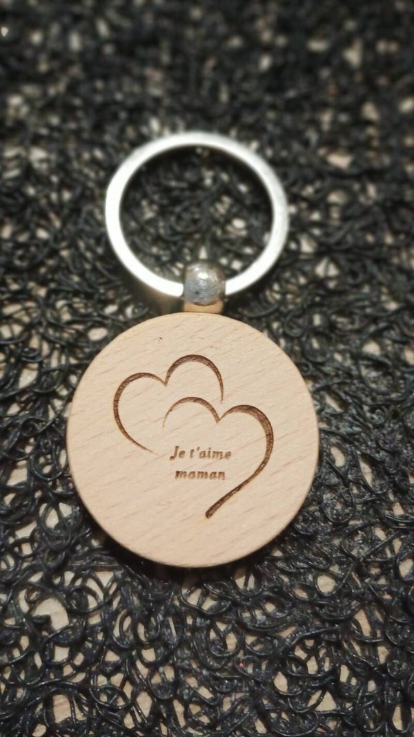 Porte clés en bois