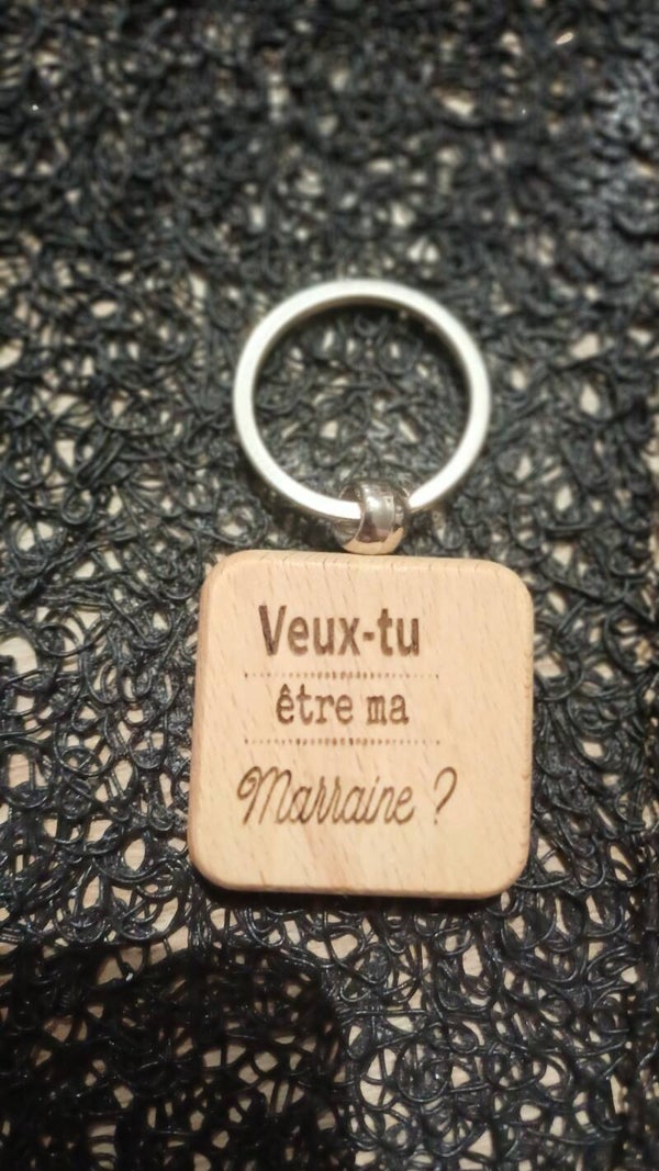 Porte clés en bois