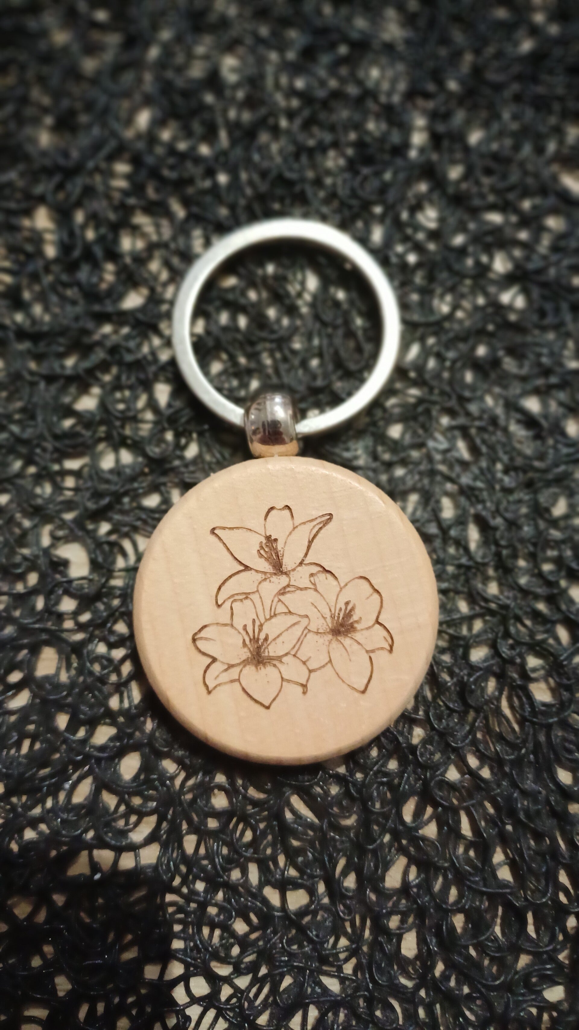 Porte clés en bois