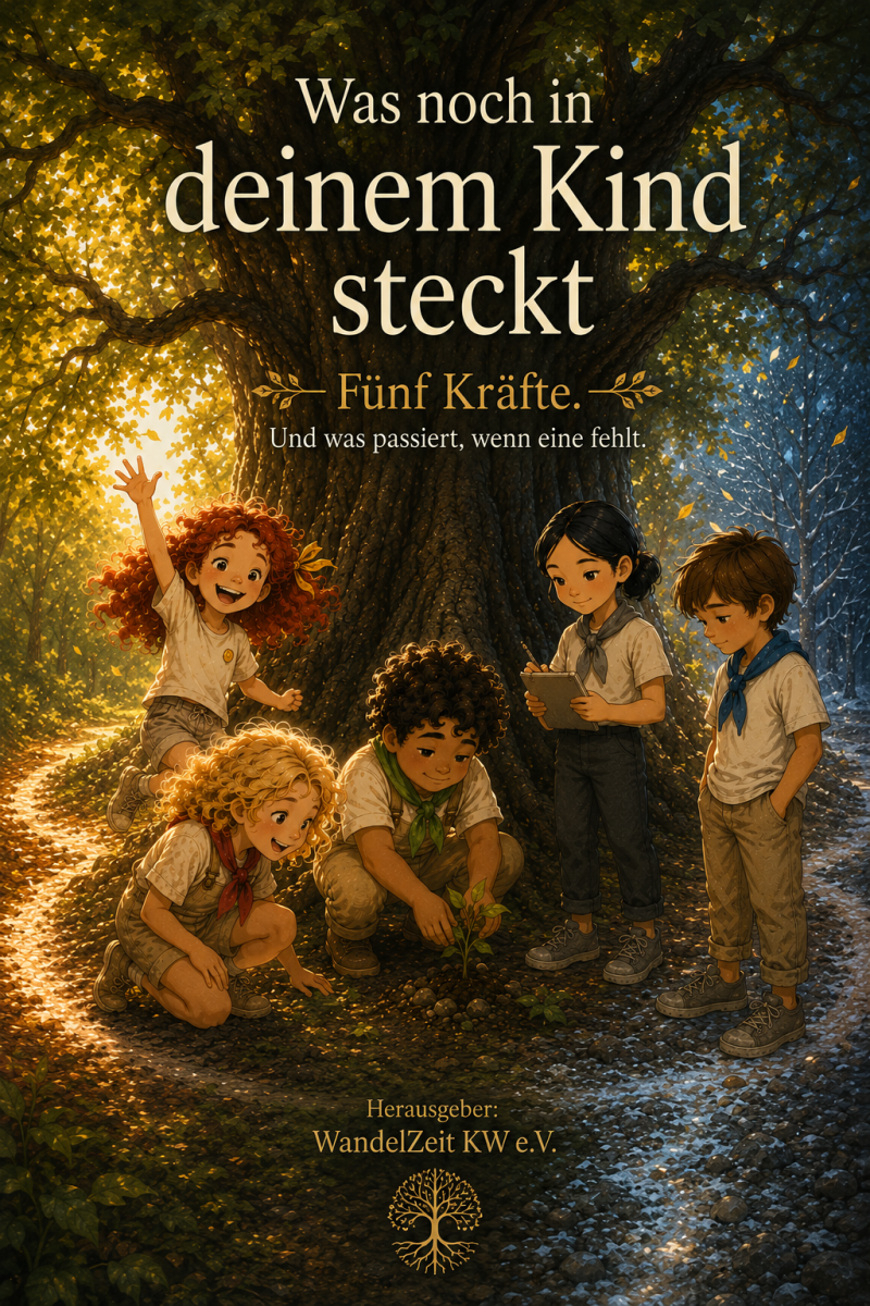Buchcover von 'Was noch in deinem Kind steckt – Fünf Kräfte