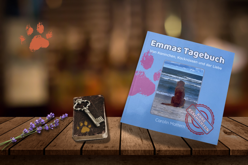 Buchcover von Emmas Tagebuch, erzählt aus der Sicht eines Golden Retrievers