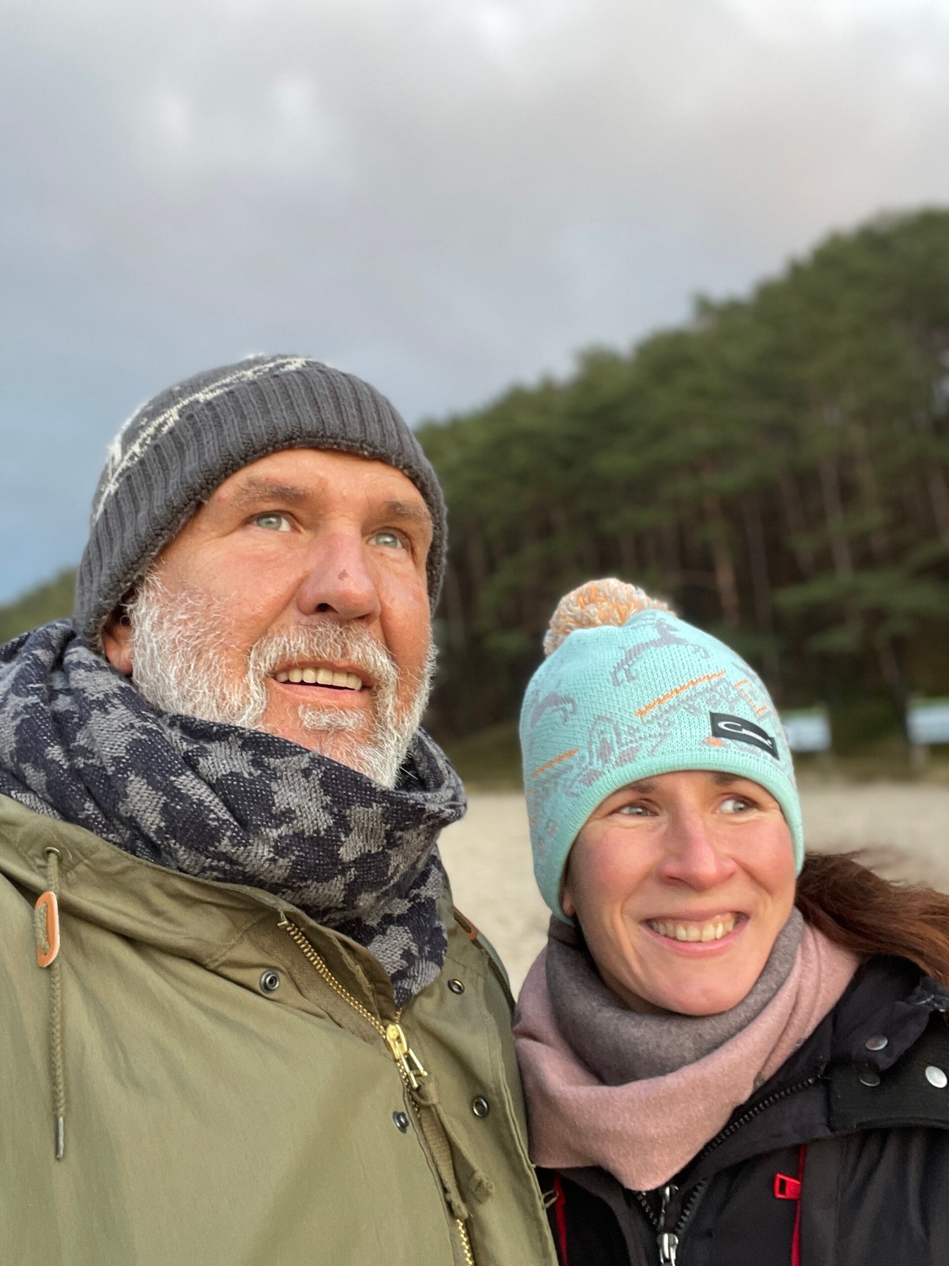 Carolin Mattern und Frank Hübener, Vorstandsvorsitzende von WandelZeit KW e.V.