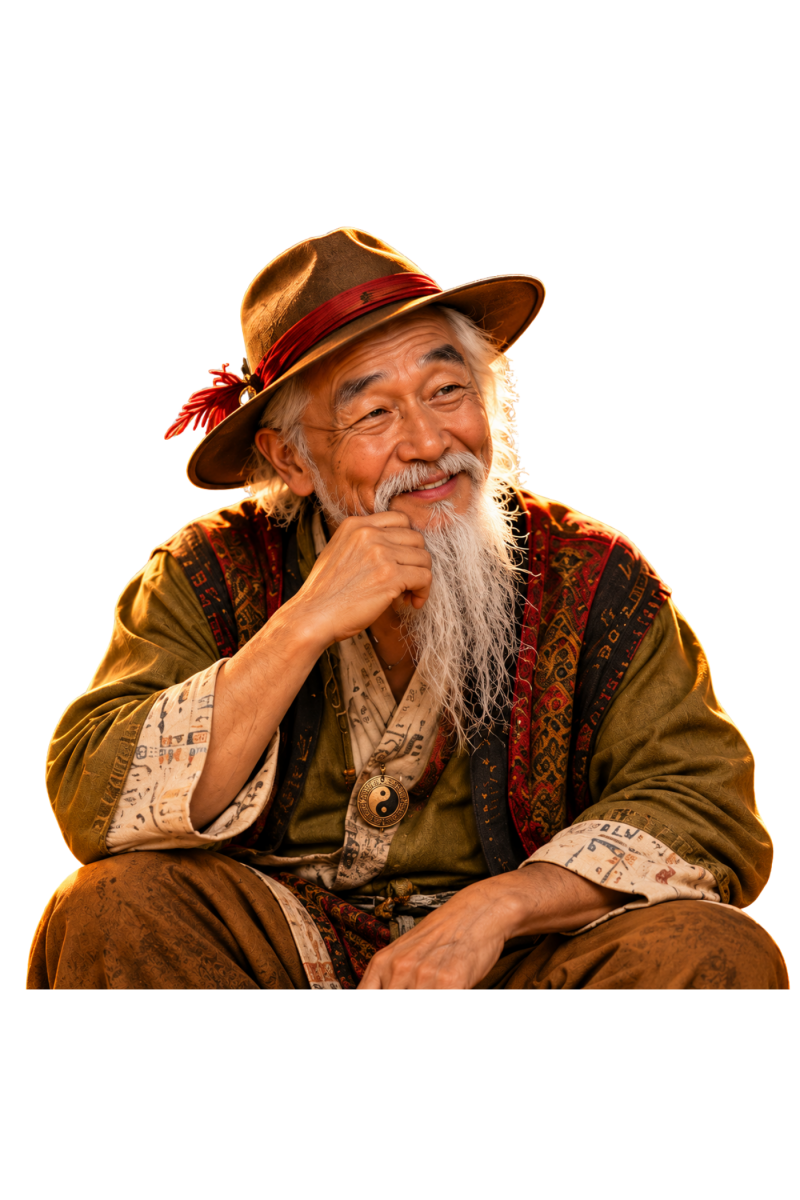 Meister Wi Xing, erwartet die begeisterten Leser von Wandelzeit KW e.V.