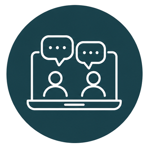 Icon für Online-Abende.