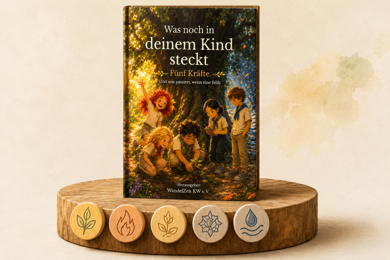 Buchcover von 'Was noch in deinem Kind steckt – Fünf Kräfte