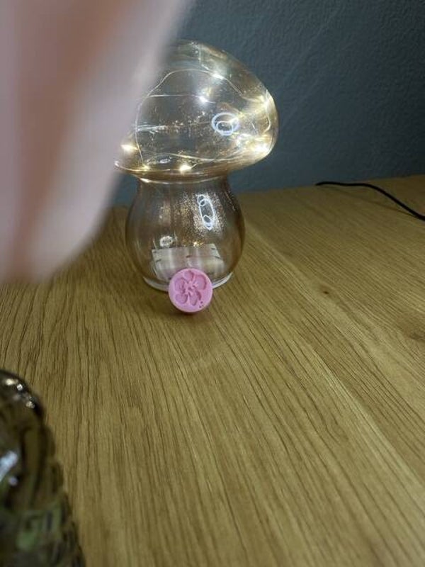 Fondant parfumé "grande fleur stitch"