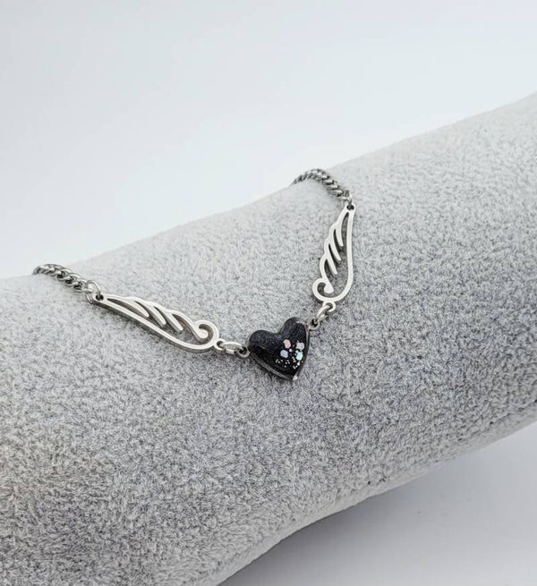 Collier " Cœur ange "