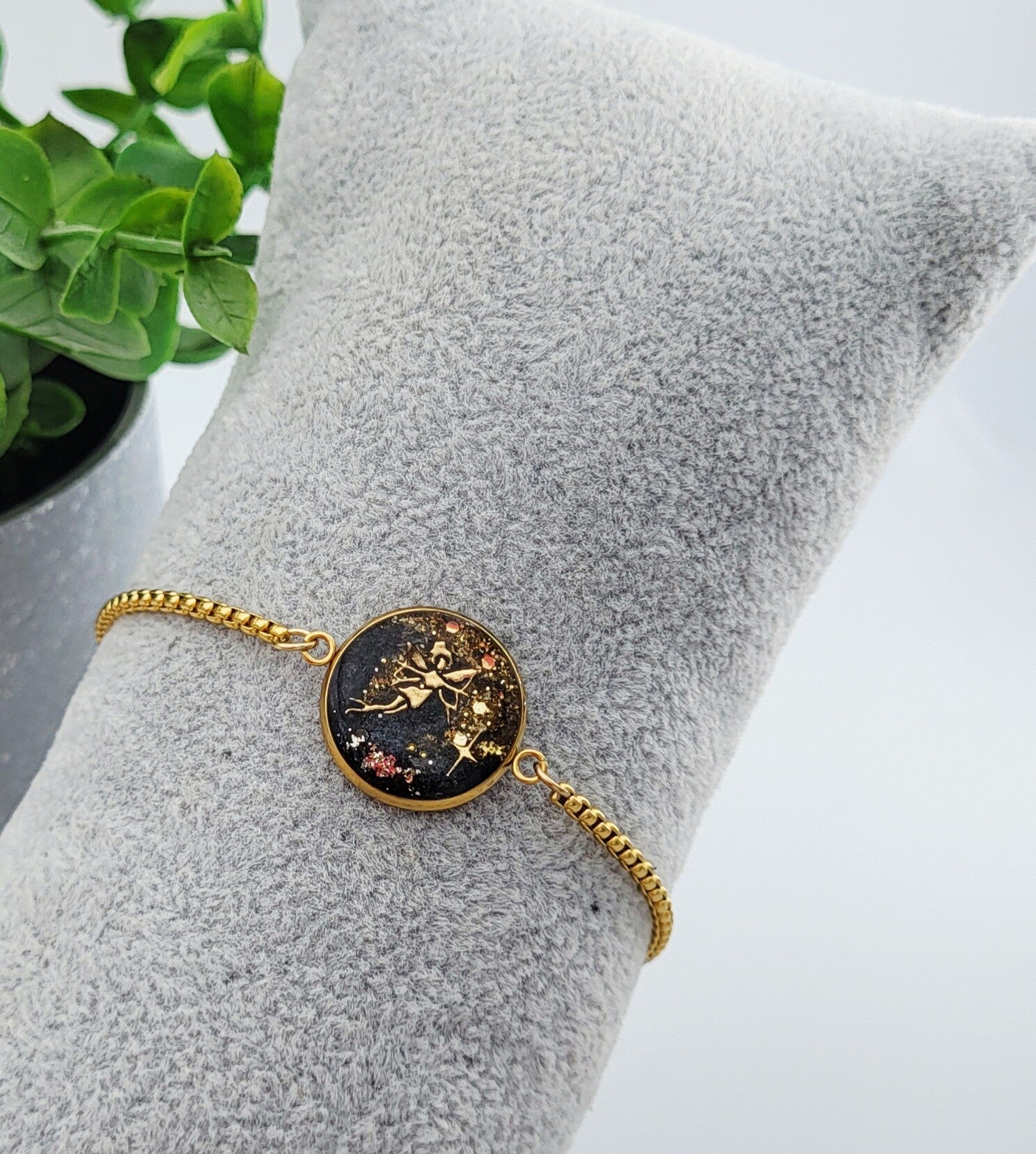 Bracelet " Fée dorée "