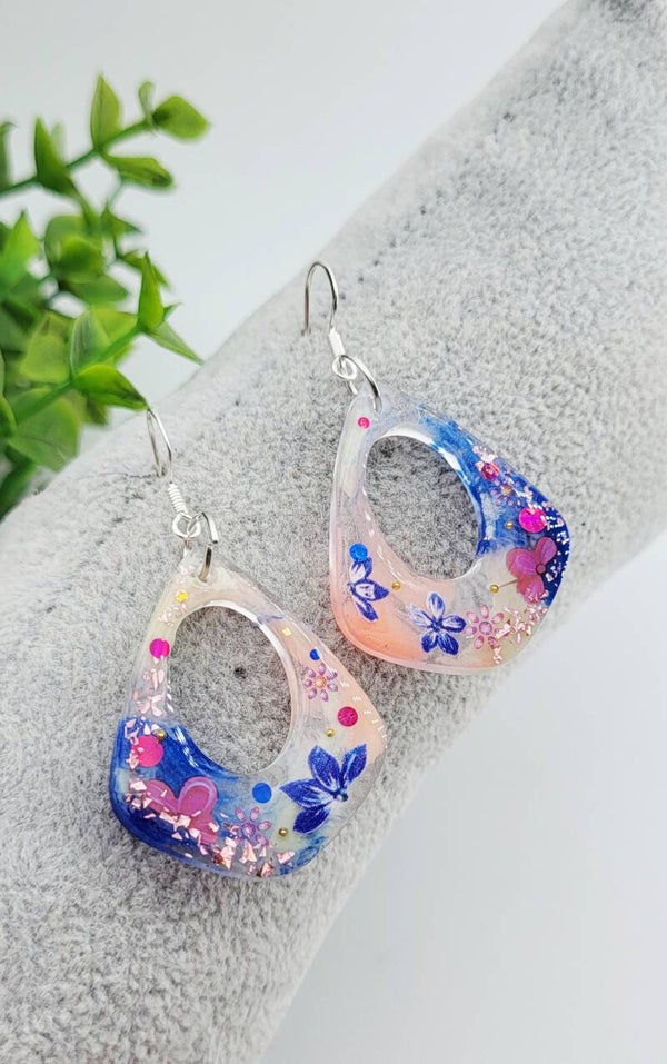 Boucles " Joliment fleuries "