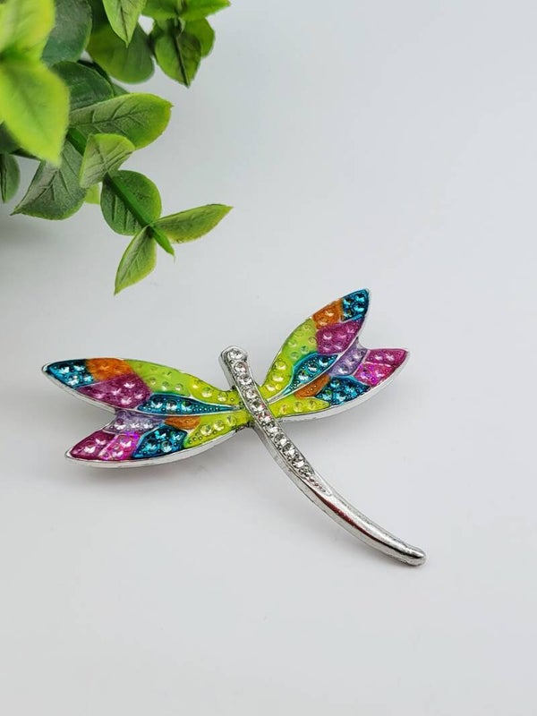 Broche " Libellule