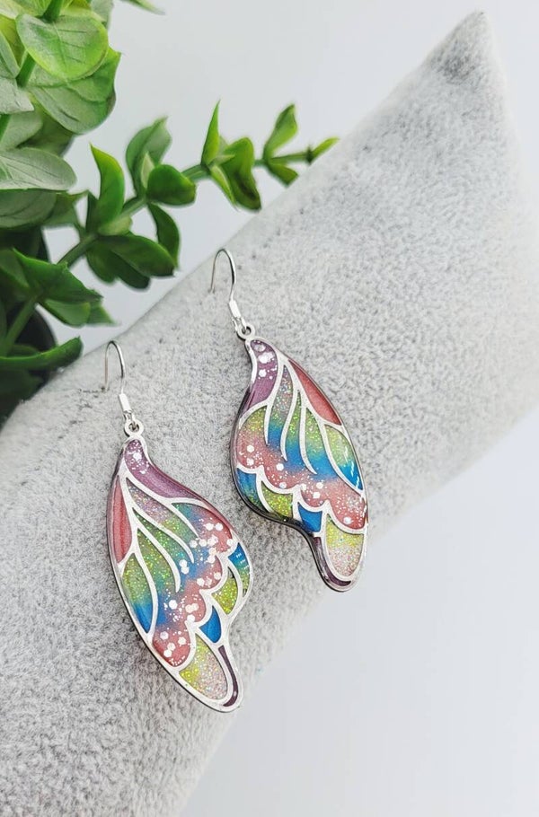 Boucles " Ailes de papillons "