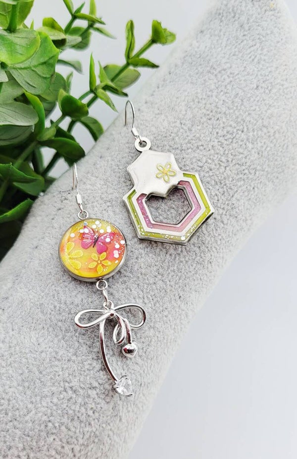 Boucles " Petites fleurs "