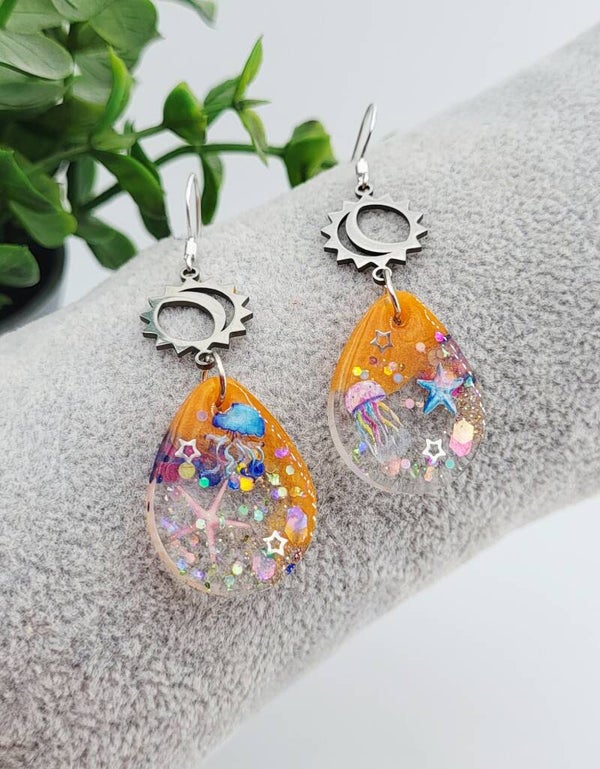 Boucles " Ensoleillées Un air de mer"