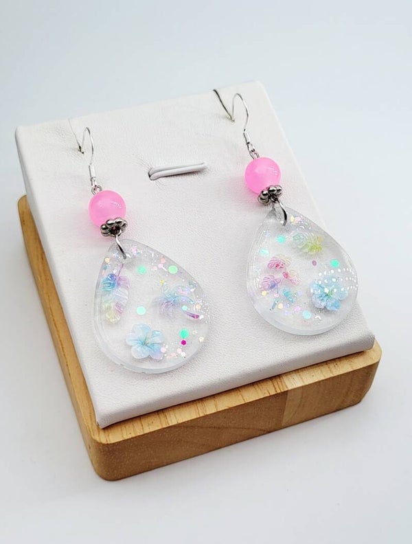 Boucles " Transparentes estivales "