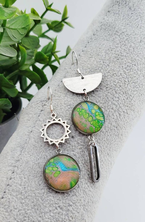 Boucles " Nuances asymétriques "
