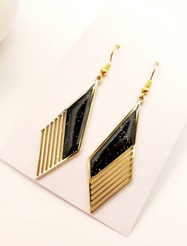 Boucles "Chic" noires