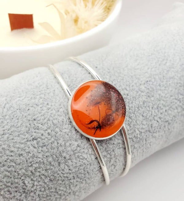 Bracelet jonc " Oranges "