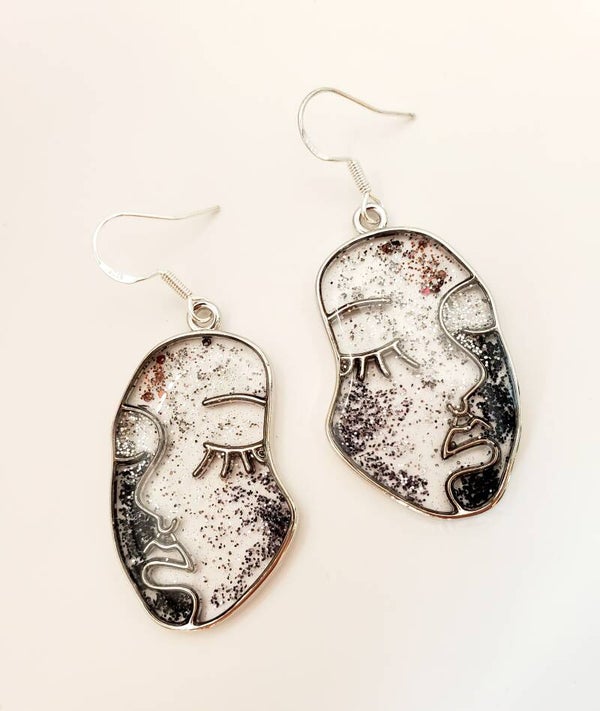 Boucles " Visage noir "