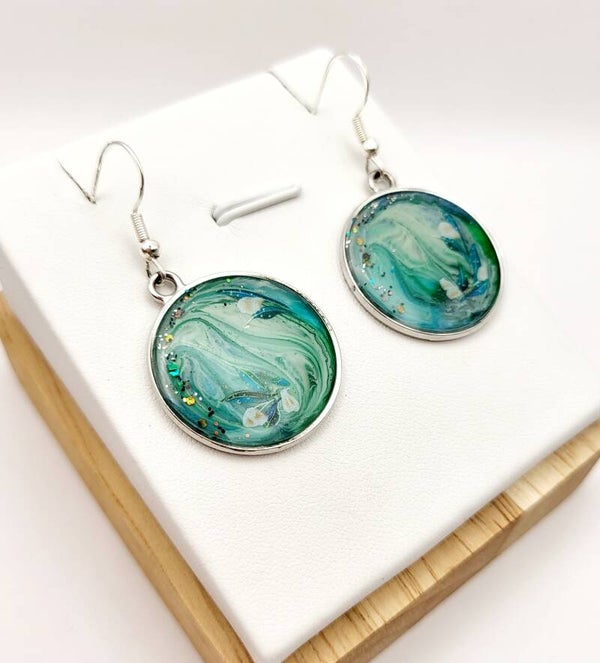 Boucles " Jolis volutes verts "